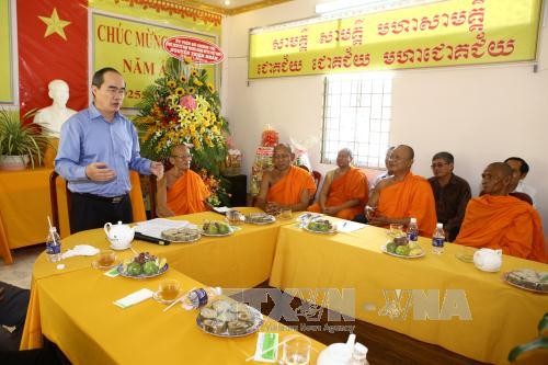 Le comité de pilotage du Sud Ouest fête Chôl Chnam Thmây - ảnh 1